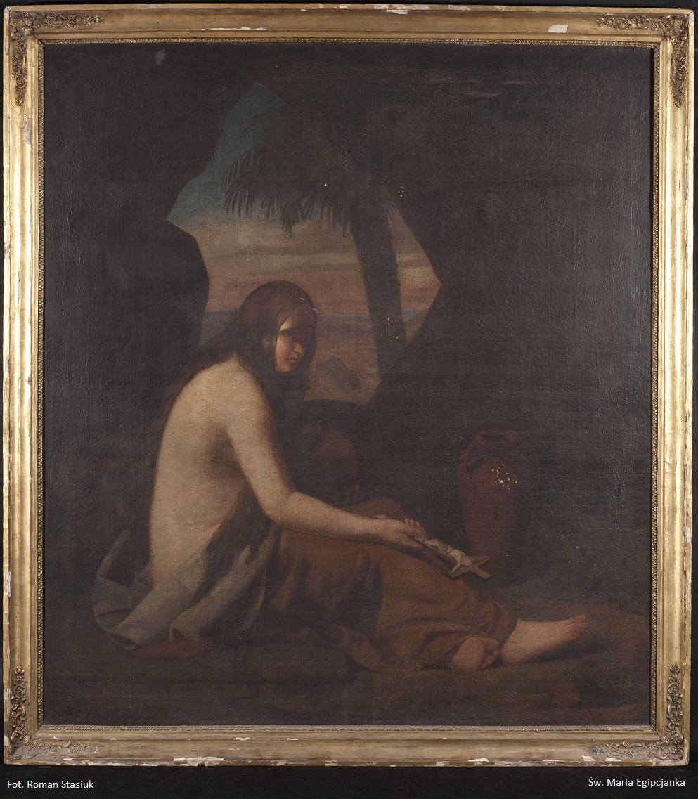 Św Maria Egipcjanka przed konserwacją