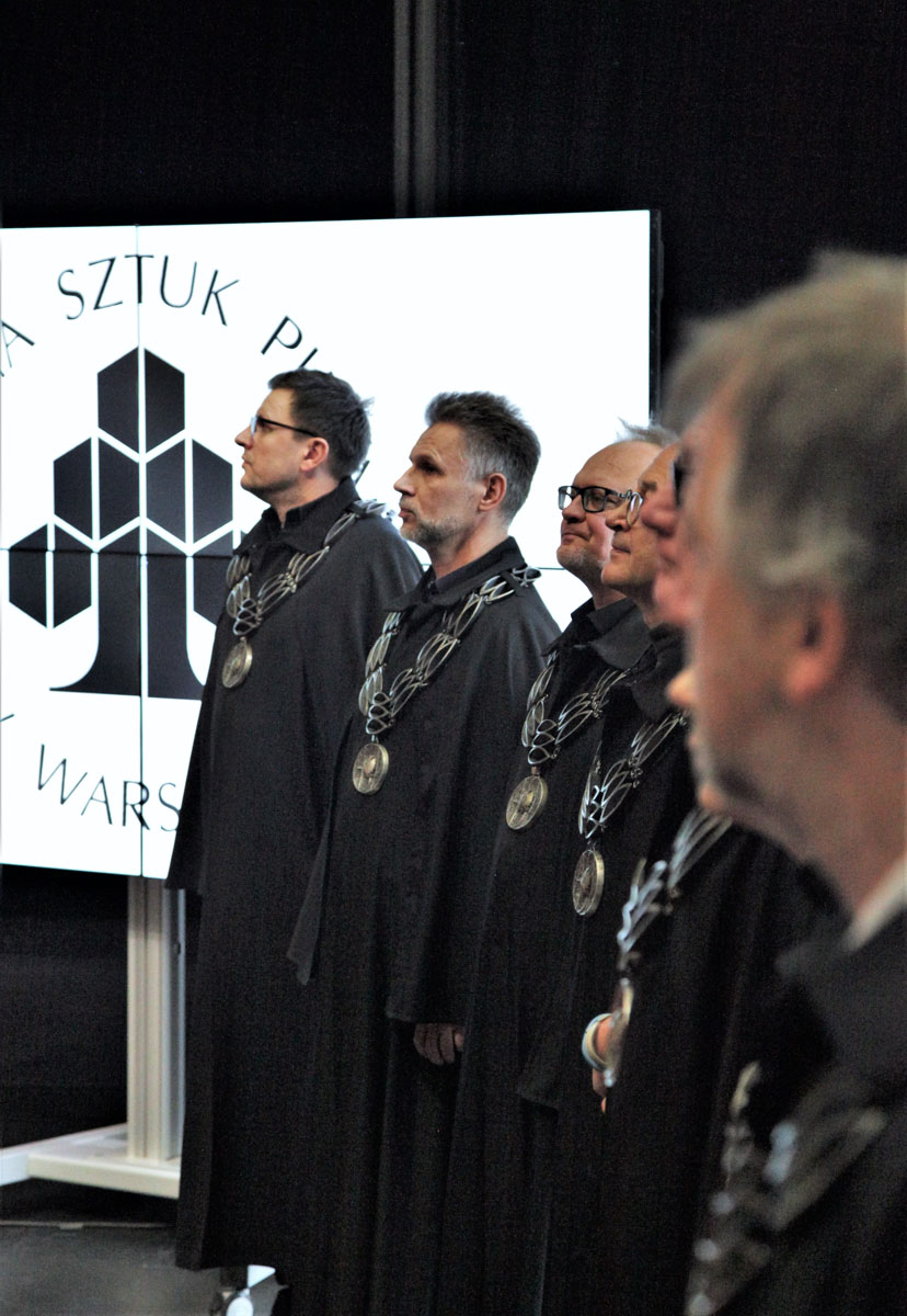 Inauguracja roku akademickiego 2022/2023, 3 października 2022, ASP w Warszawie, Aula przy ul. Wybrzeże Kościuszkowskie 37/39. Fot. ASP w Warszawie.