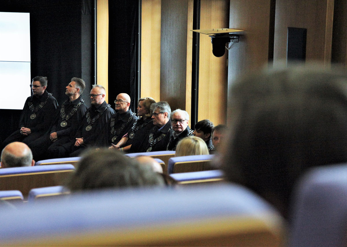 Inauguracja roku akademickiego 2022/2023, 3 października 2022, ASP w Warszawie, Aula przy ul. Wybrzeże Kościuszkowskie 37/39. Fot. ASP w Warszawie.