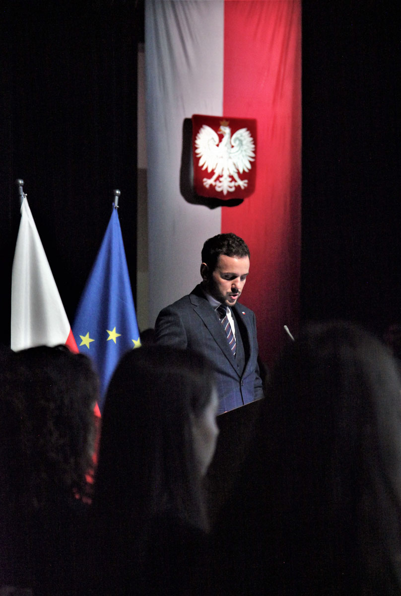 Inauguracja roku akademickiego 2022/2023, 3 października 2022, ASP w Warszawie, Aula przy ul. Wybrzeże Kościuszkowskie 37/39. Fot. ASP w Warszawie.