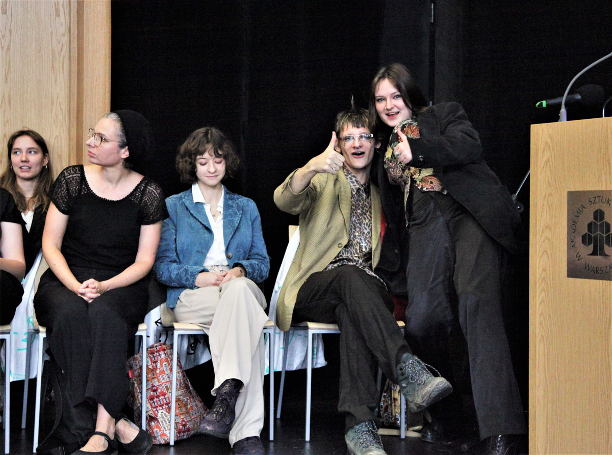 Inauguracja roku akademickiego 2022/2023, 3 października 2022, ASP w Warszawie, Aula przy ul. Wybrzeże Kościuszkowskie 37/39. Fot. ASP w Warszawie.