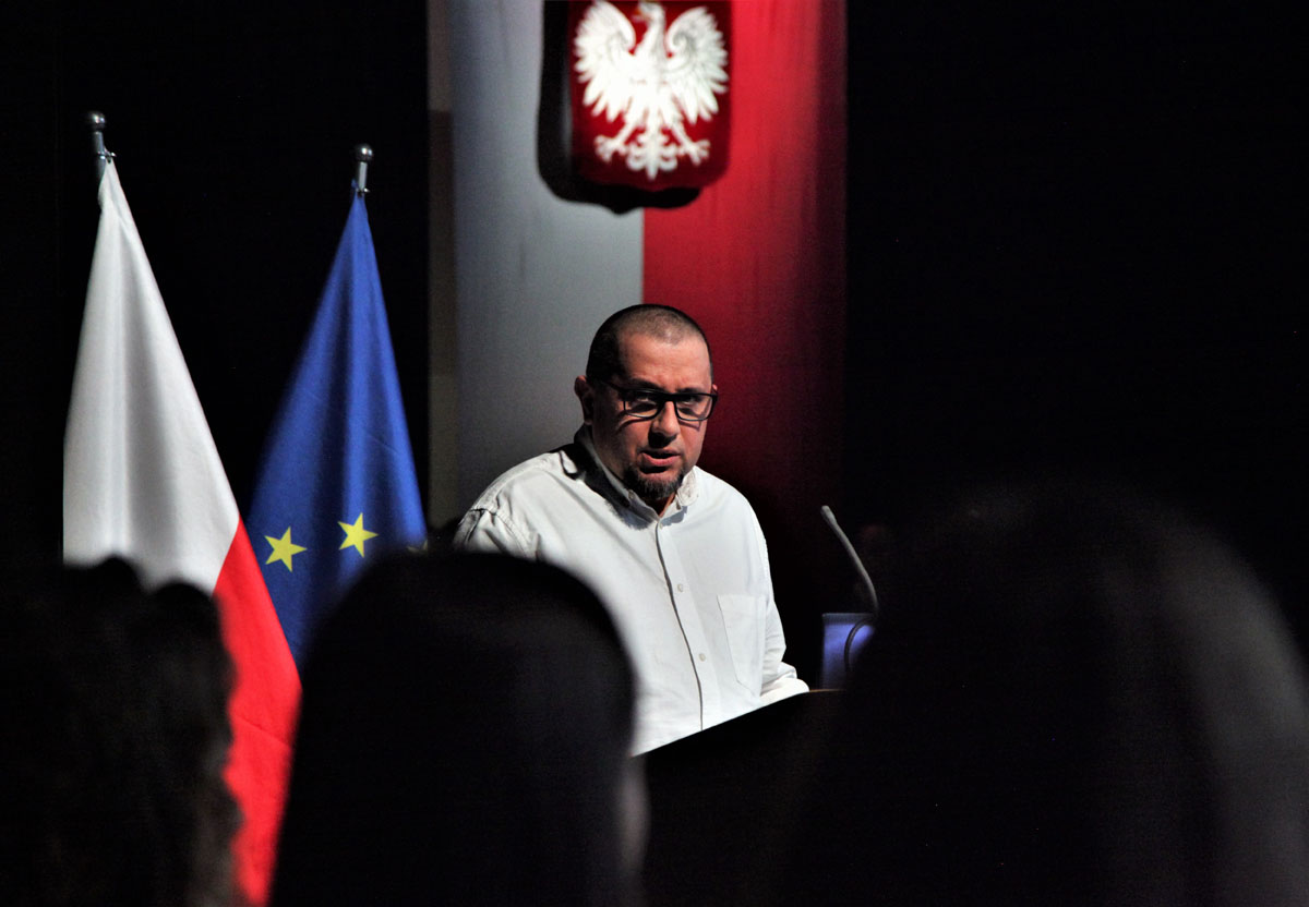 Inauguracja roku akademickiego 2022/2023, 3 października 2022, ASP w Warszawie, Aula przy ul. Wybrzeże Kościuszkowskie 37/39. Fot. ASP w Warszawie.