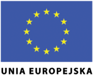 Flaga unii Europejskiej - link do strony z opisem projektów unijnych realizowanych przez ASP