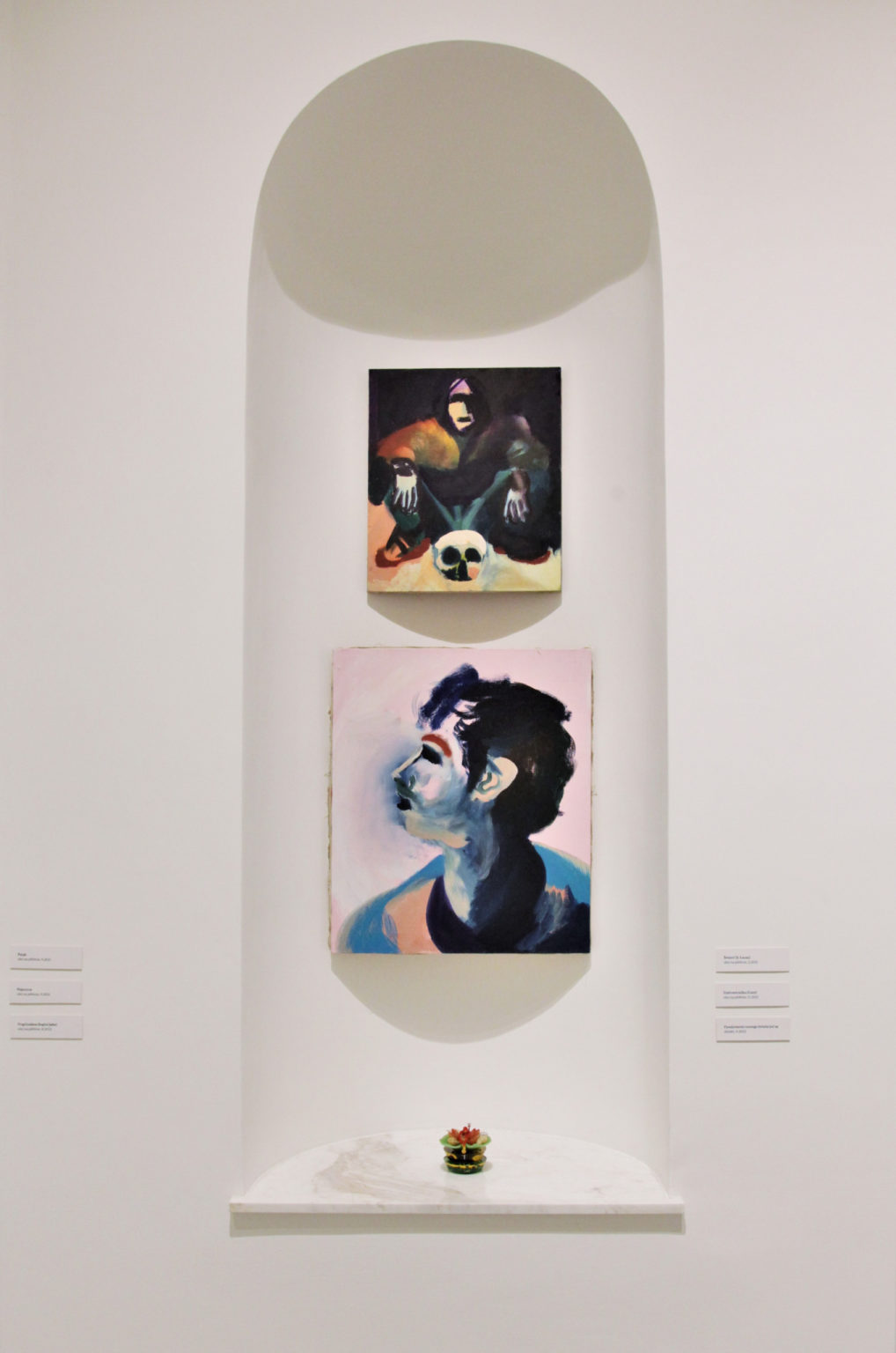 Dwa abstrakcyjne portrety