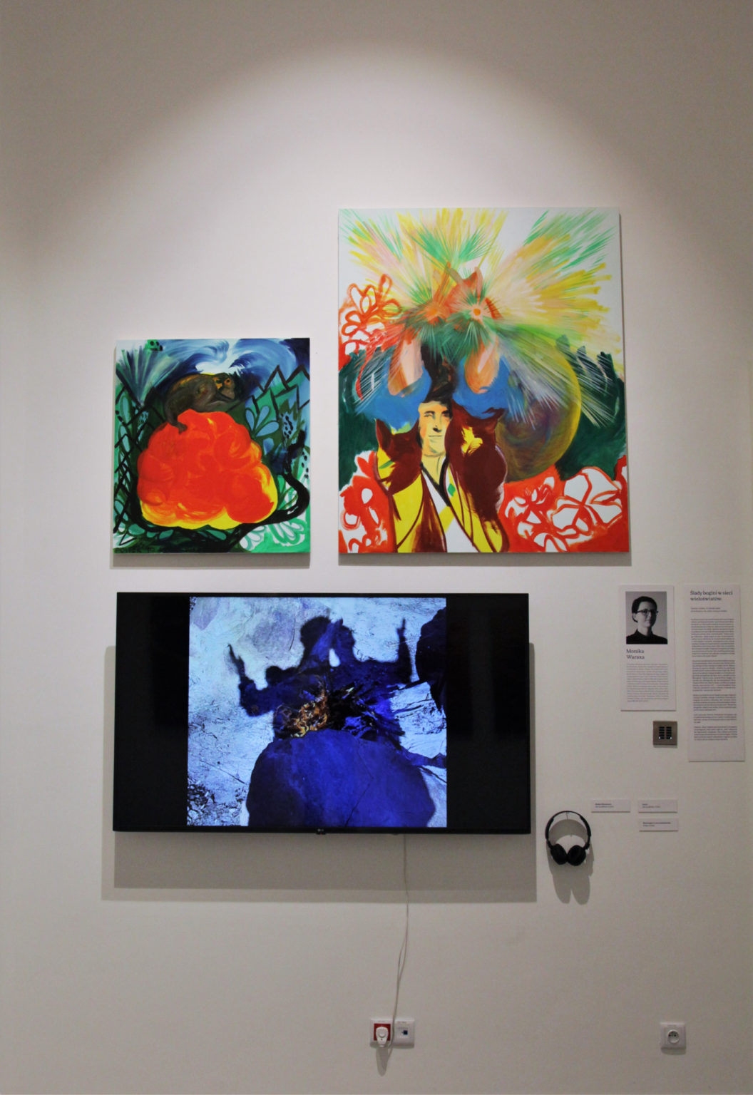 3 abstrakcyjne obrazy