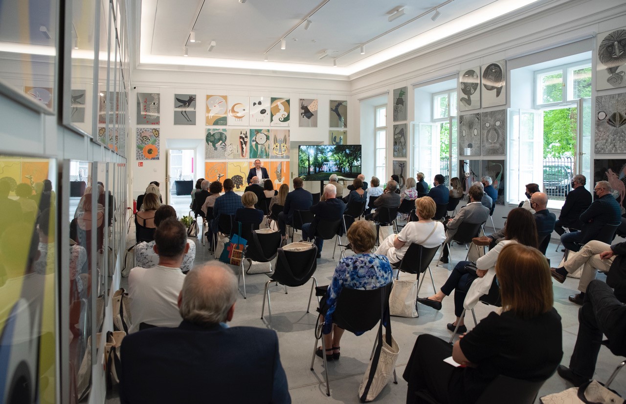 Konferencja - otwarcie Pałacu Czapskich