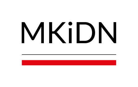 Logo Ministerstwa Kultury i Dziedzictwa Narodowego