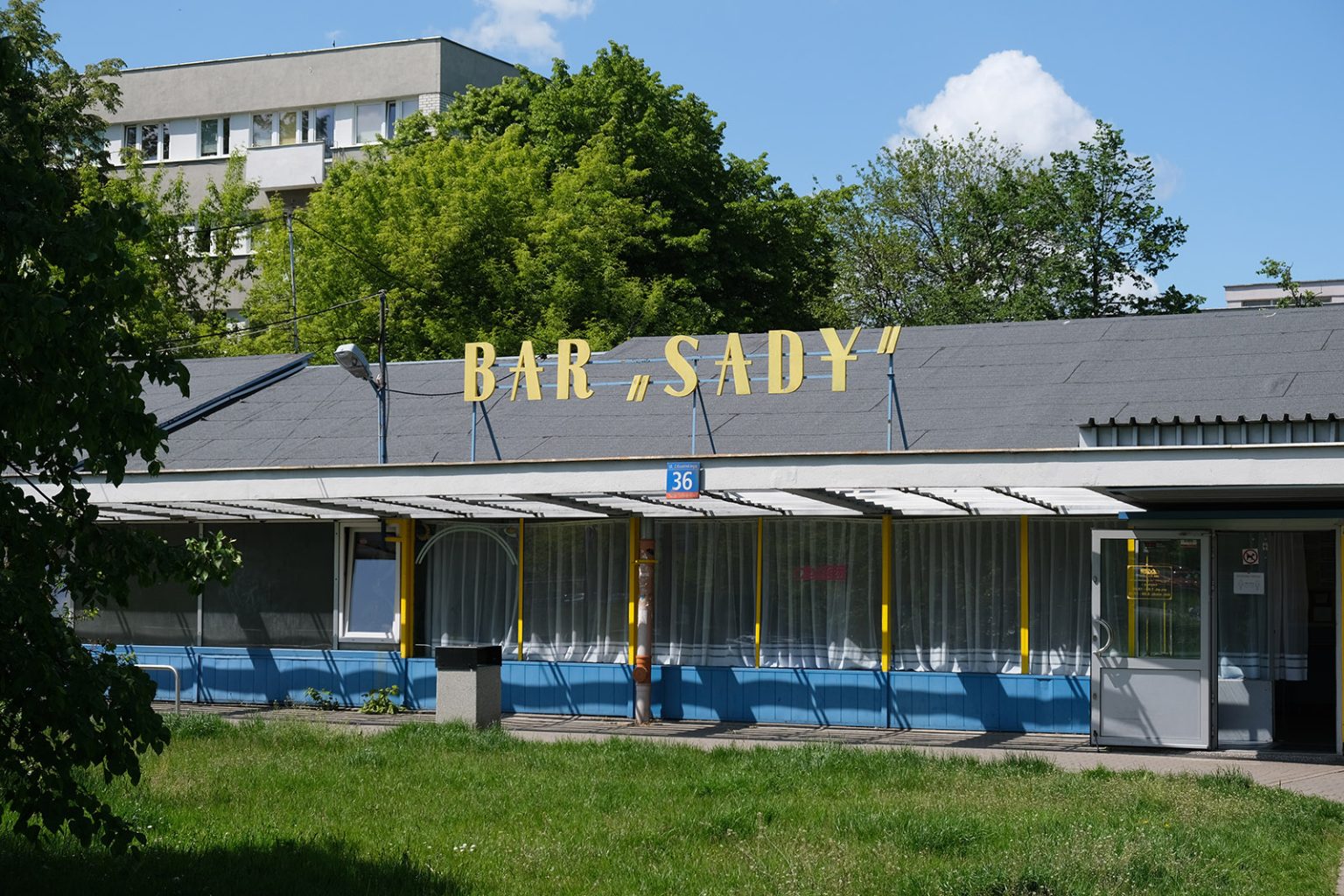 Budynek baru "Sady".