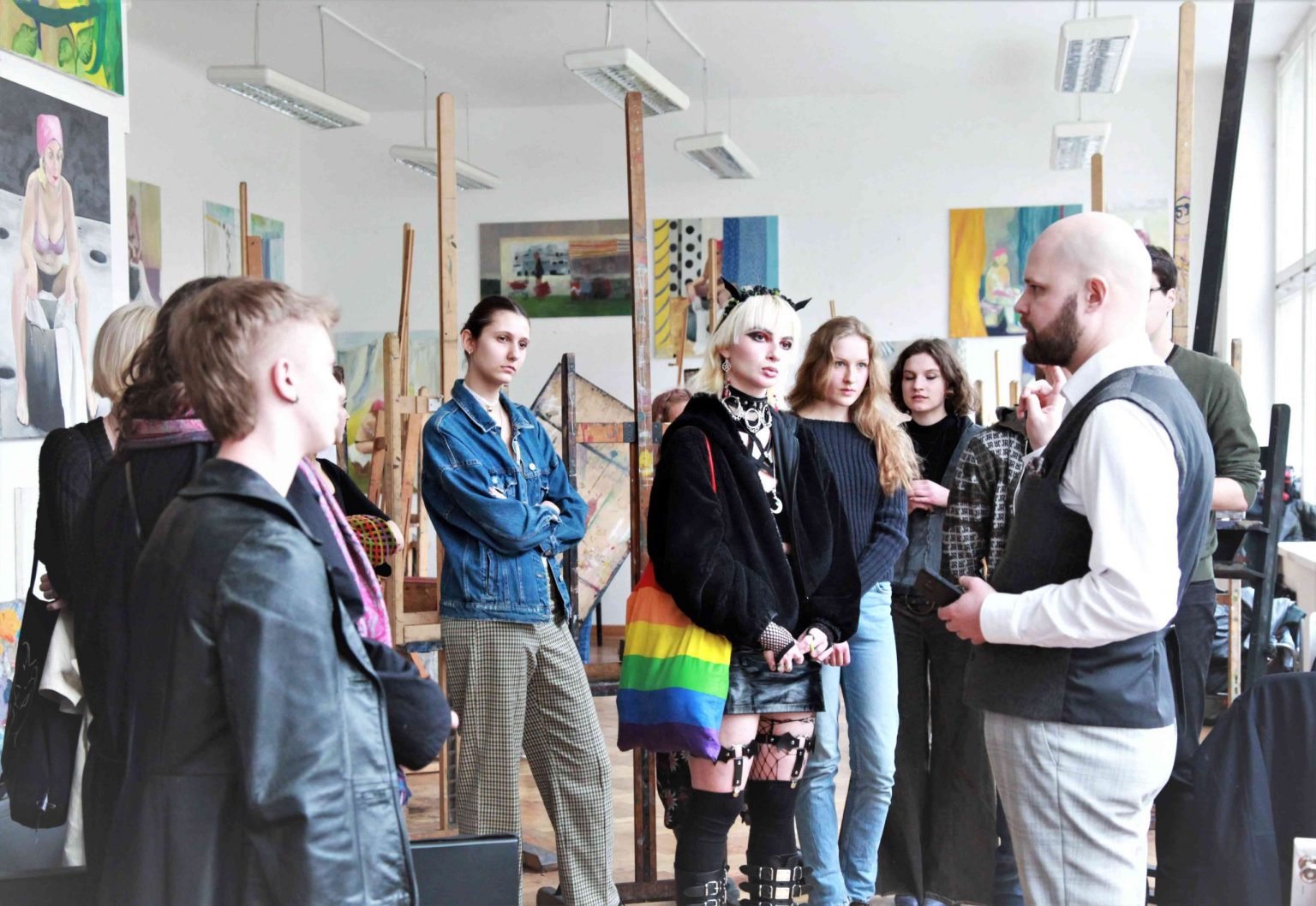 Stacjonarne Dni Otwarte ASP w Warszawie 2023, 1 kwietnia 2023. Fot. ASP w Warszawie.