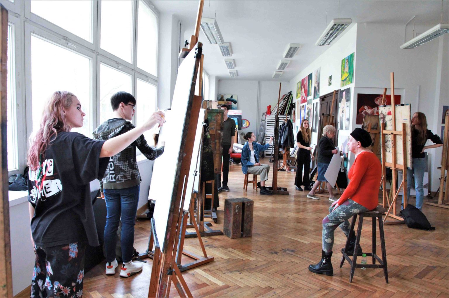 Stacjonarne Dni Otwarte ASP w Warszawie 2023, 1 kwietnia 2023. Fot. ASP w Warszawie.