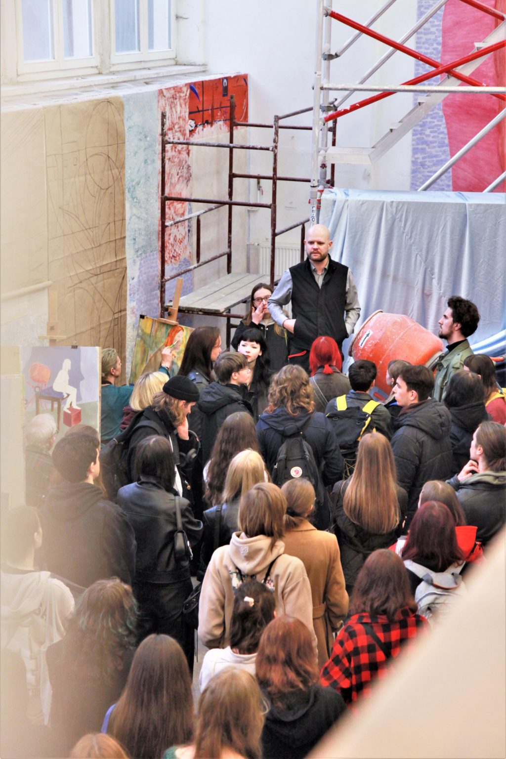 Stacjonarne Dni Otwarte ASP w Warszawie 2023, 15 kwietnia 2023. Fot. ASP w Warszawie