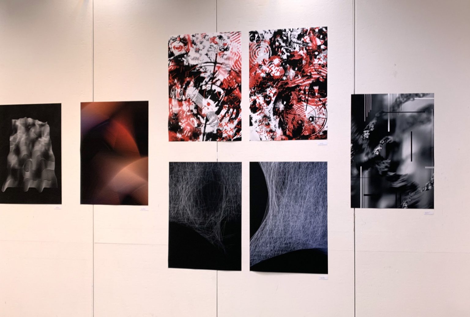 Wernisaż wystawy "REZONANS 4", 9 maja 2023, Galeria Pracowni nr 6, Wydział Grafiki ASP w Warszawie.