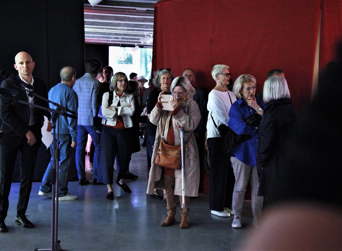 Wernisaż wystawy "Holoubek. Trzeba mieć pogląd na świat", fot. ASP w Warszawie