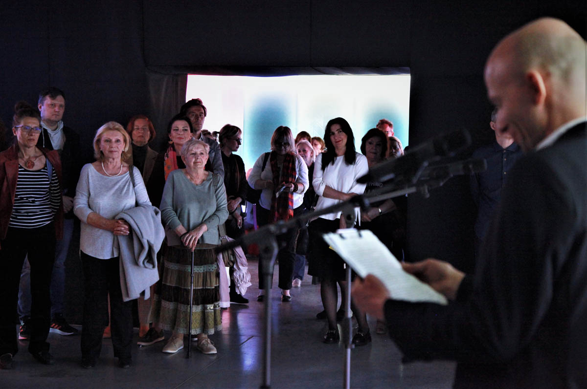 Wernisaż wystawy "Holoubek. Trzeba mieć pogląd na świat", fot. ASP w Warszawie