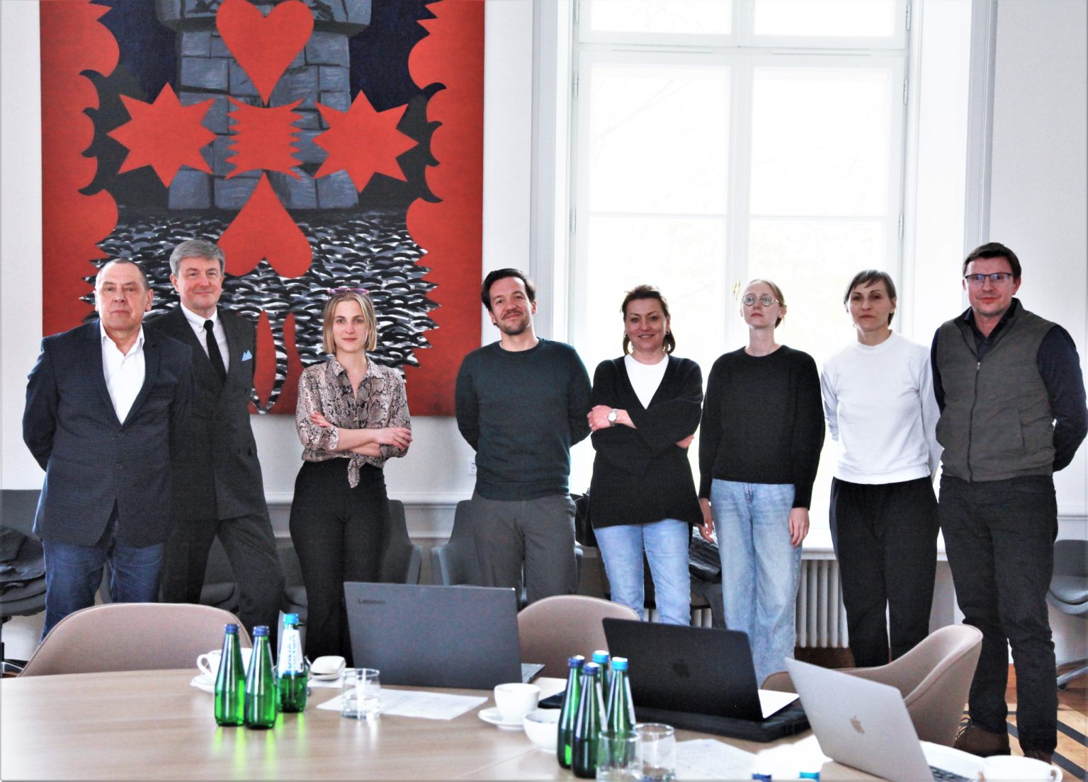 Obrady Komisji Konkursowej Nagrody Inicjatywy ENTRY 2023. Fot. ASP w Warszawie.