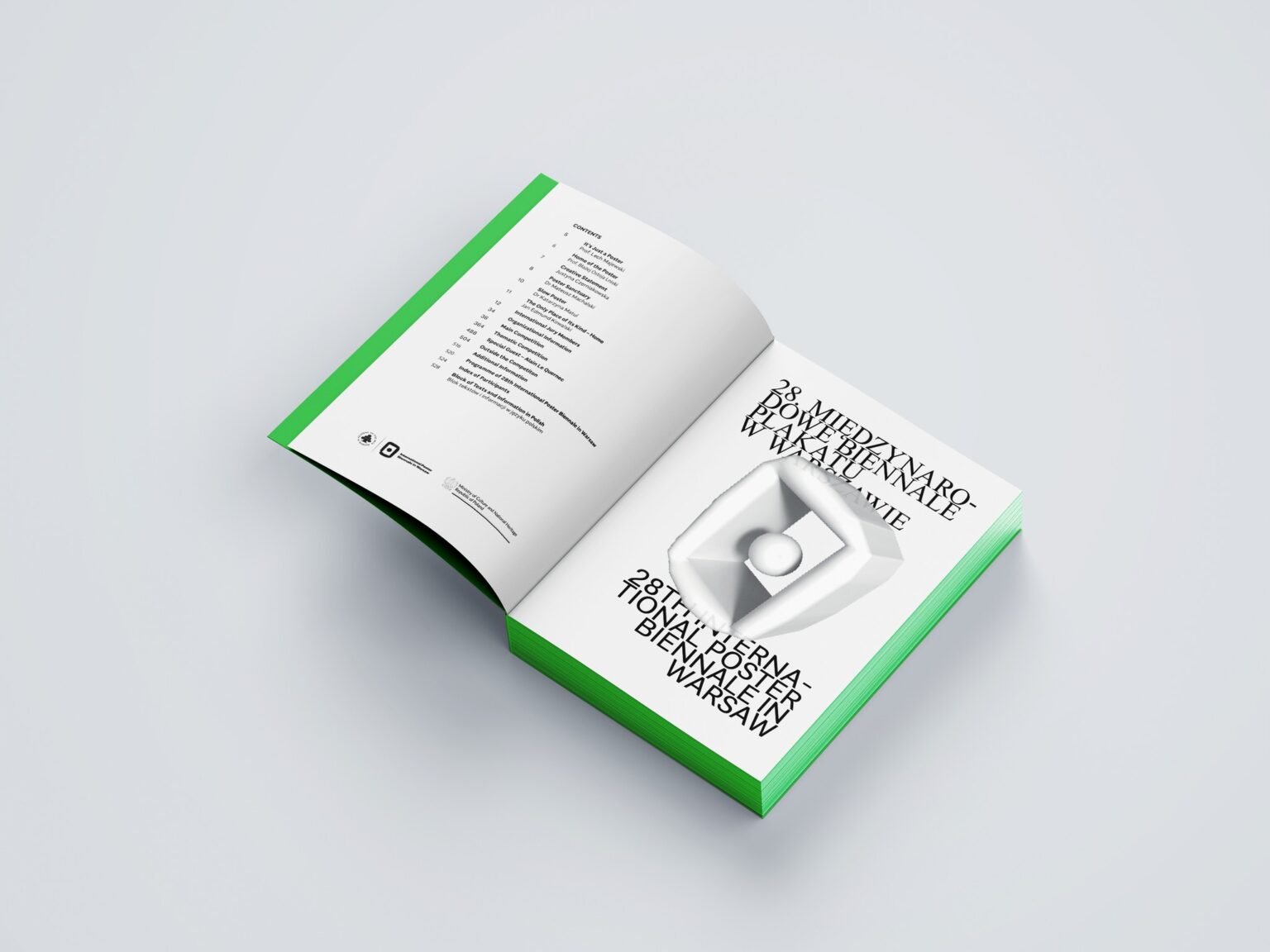 Katalog otwarty na spisie treści