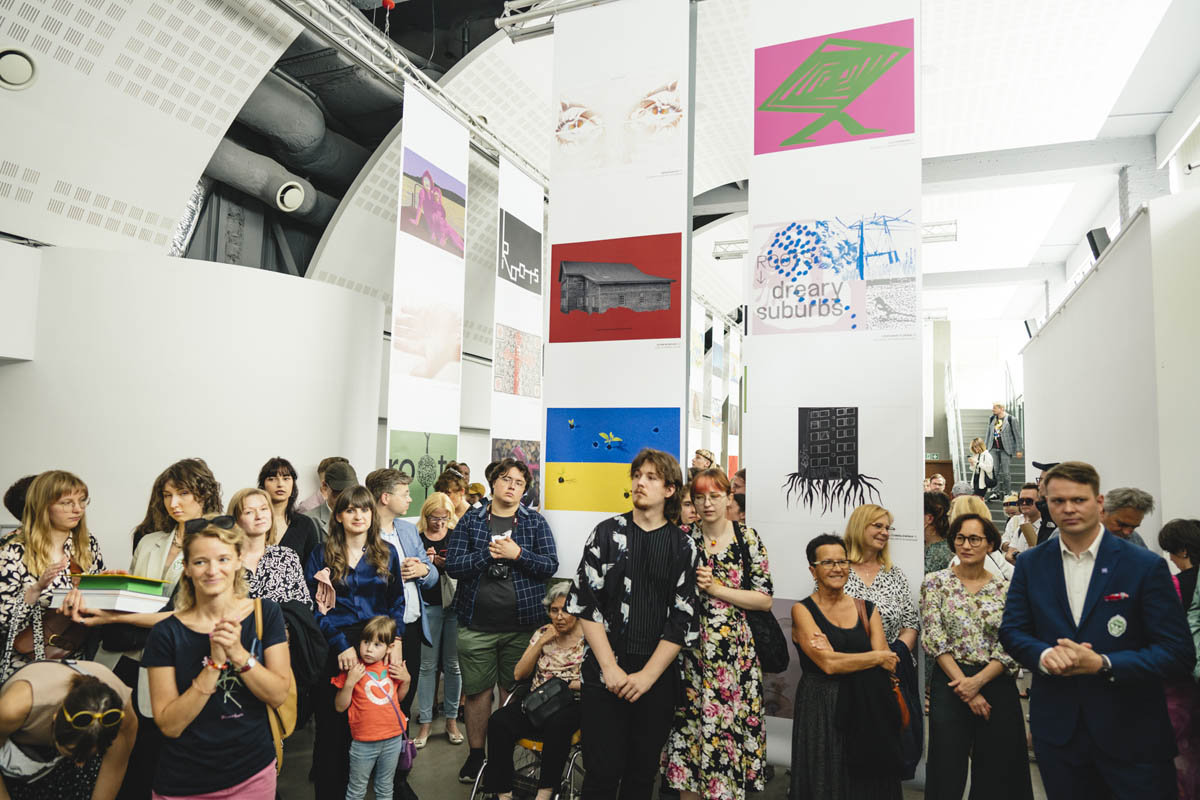 Uczestnicy wernisażu