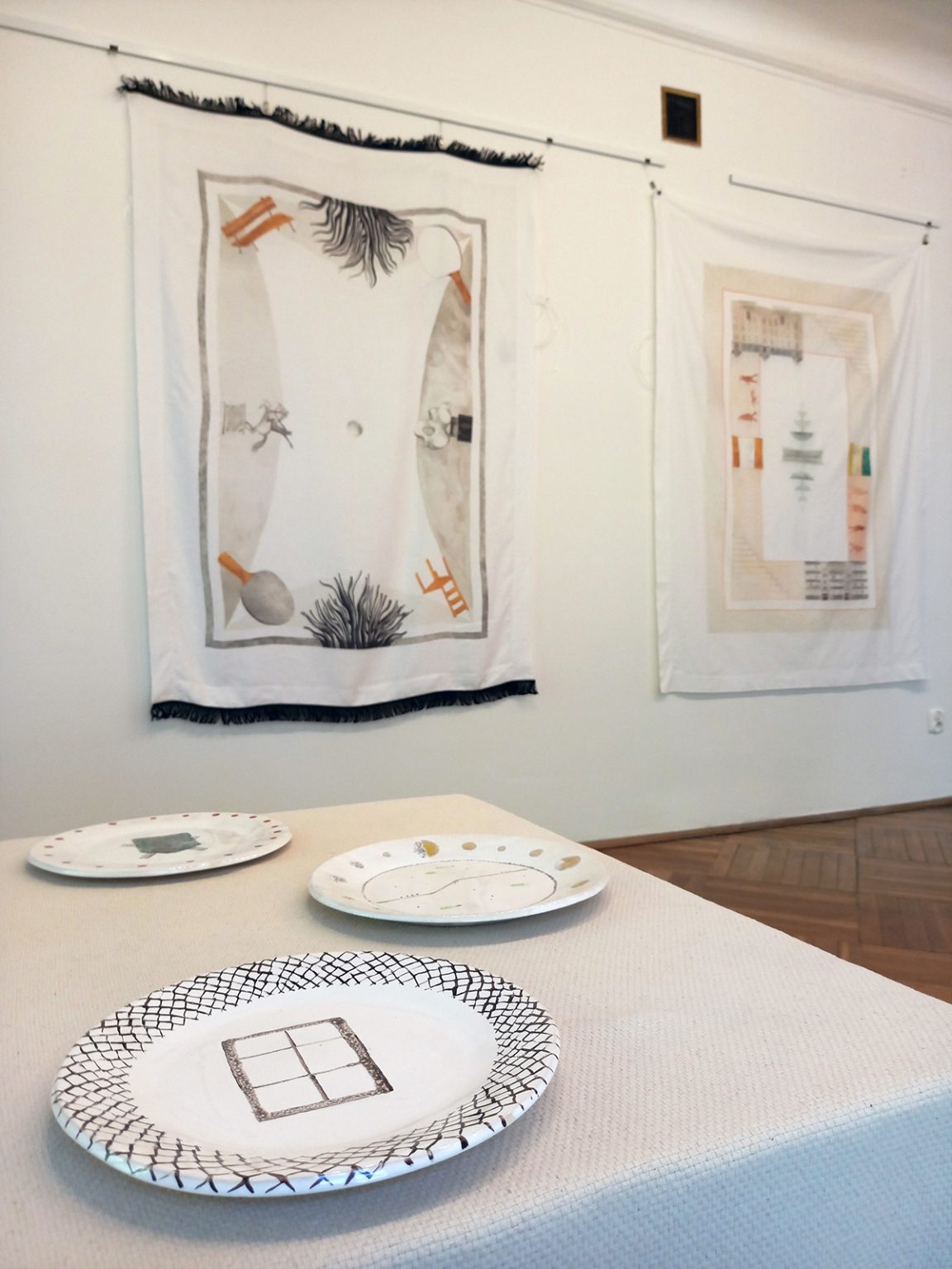 Praca Agaty Stańczak "Talerze"