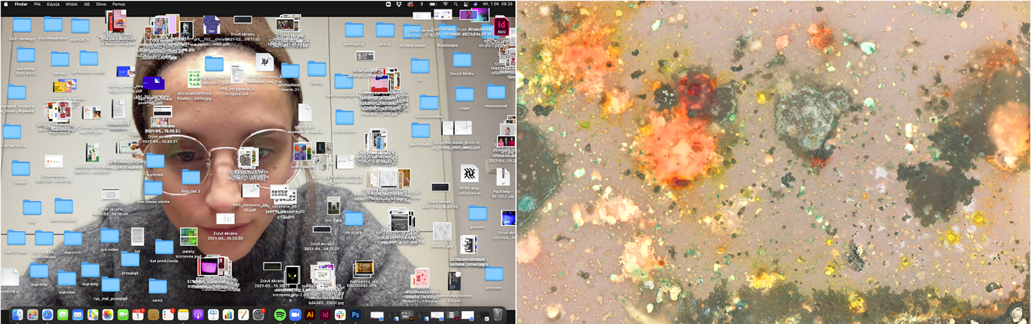 Katarzyna Szczęsna - Autoportret