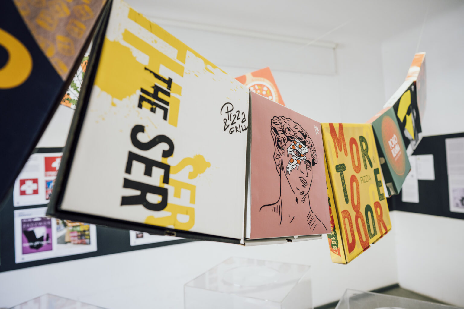 Eksponaty na wystawie