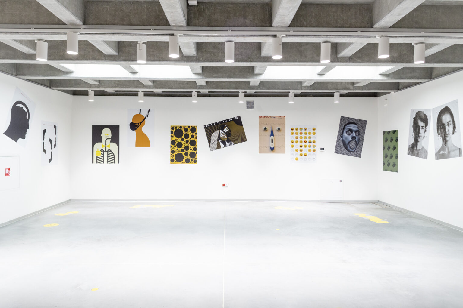 Widok ekspozycji plakatów