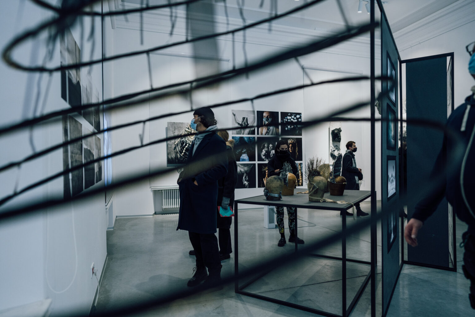 Widok ekspozycji prac dyplomowych