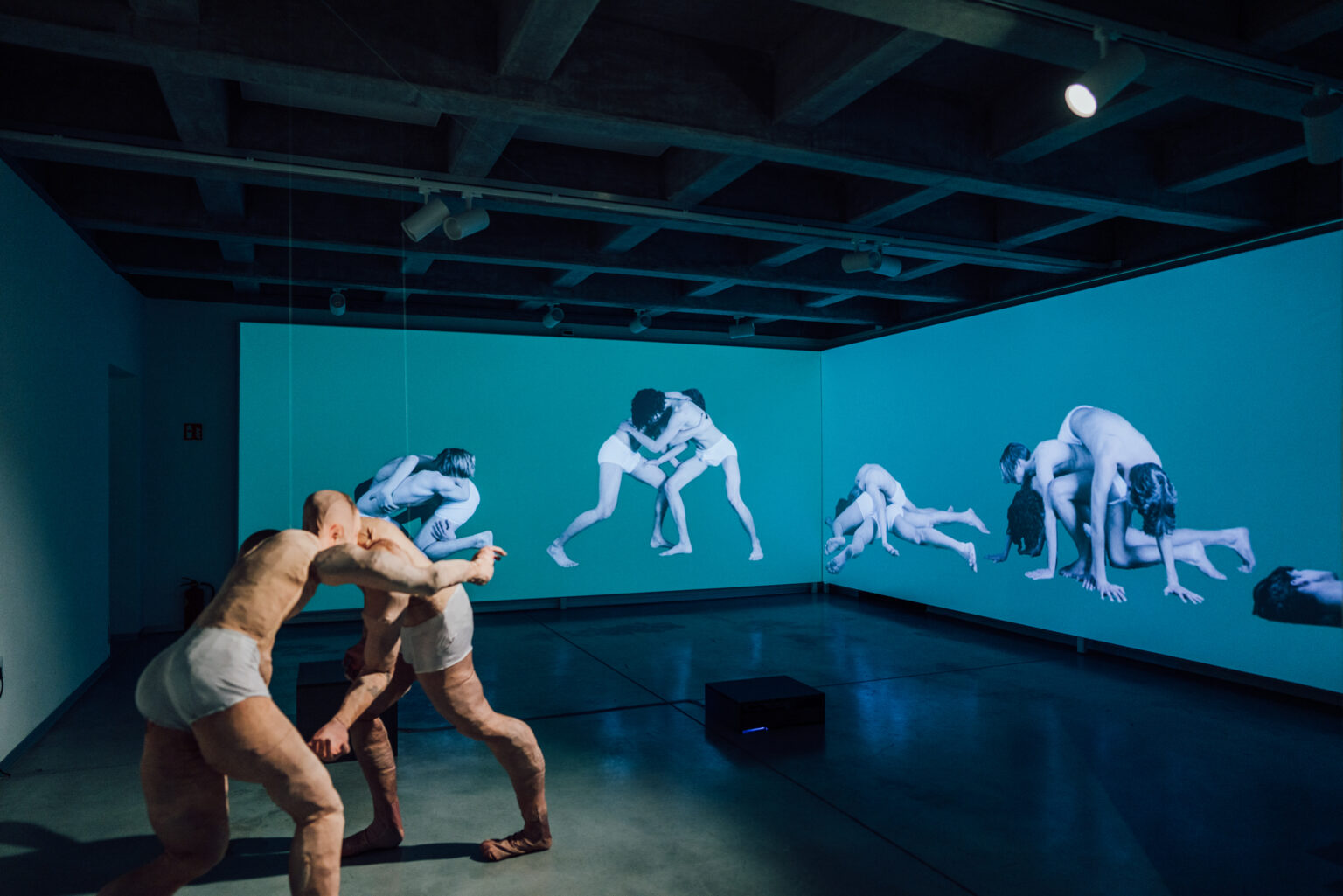 Widok wystawy prac dyplomowych