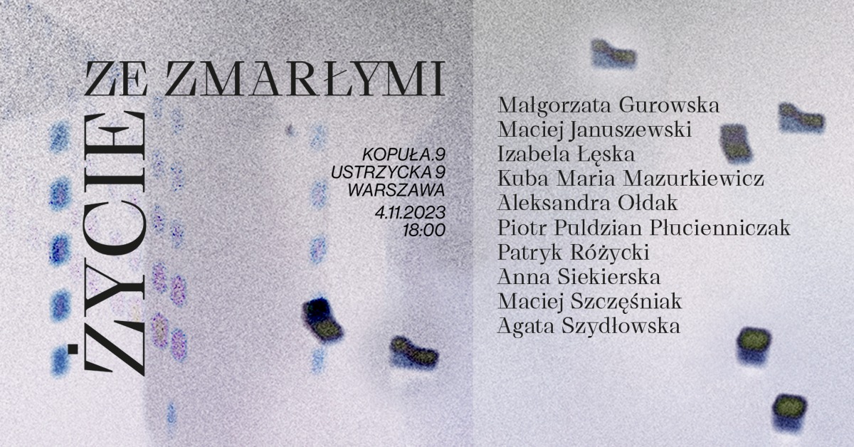 Informacje na temat wydarzenia oraz drobne elementy graficzne