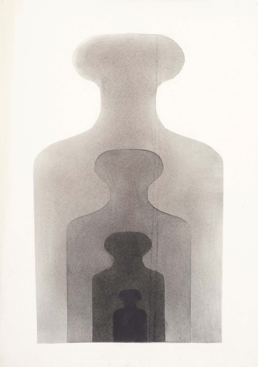 Gfafika przedstawiająca szare kształty