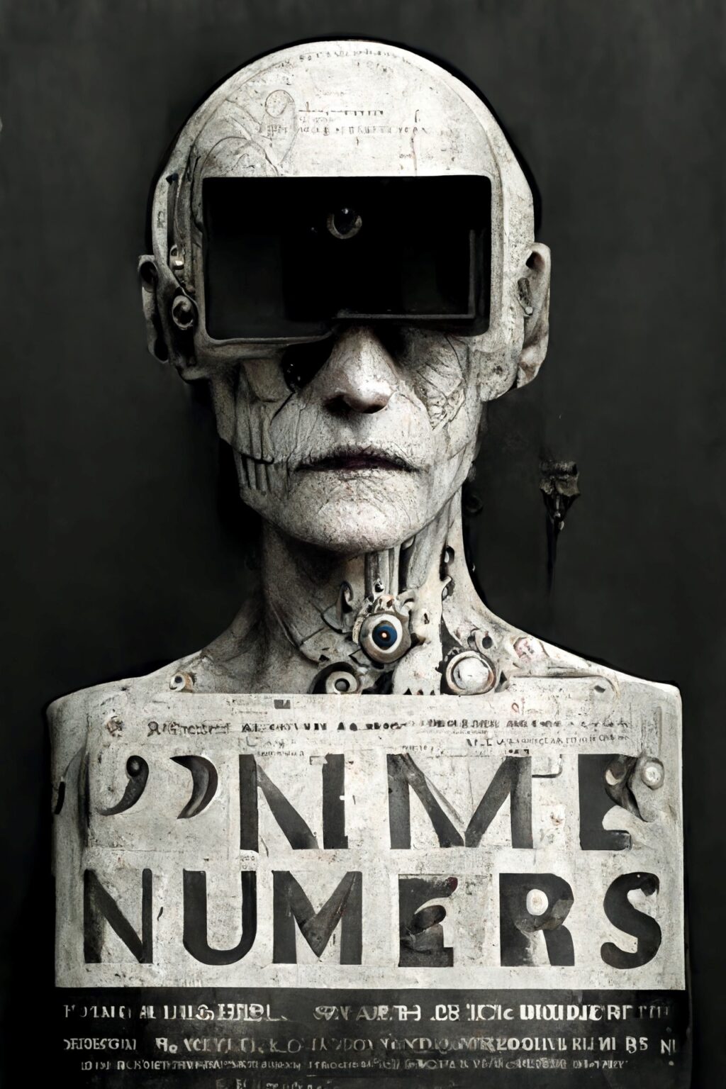 Popiersie mężczyzny.