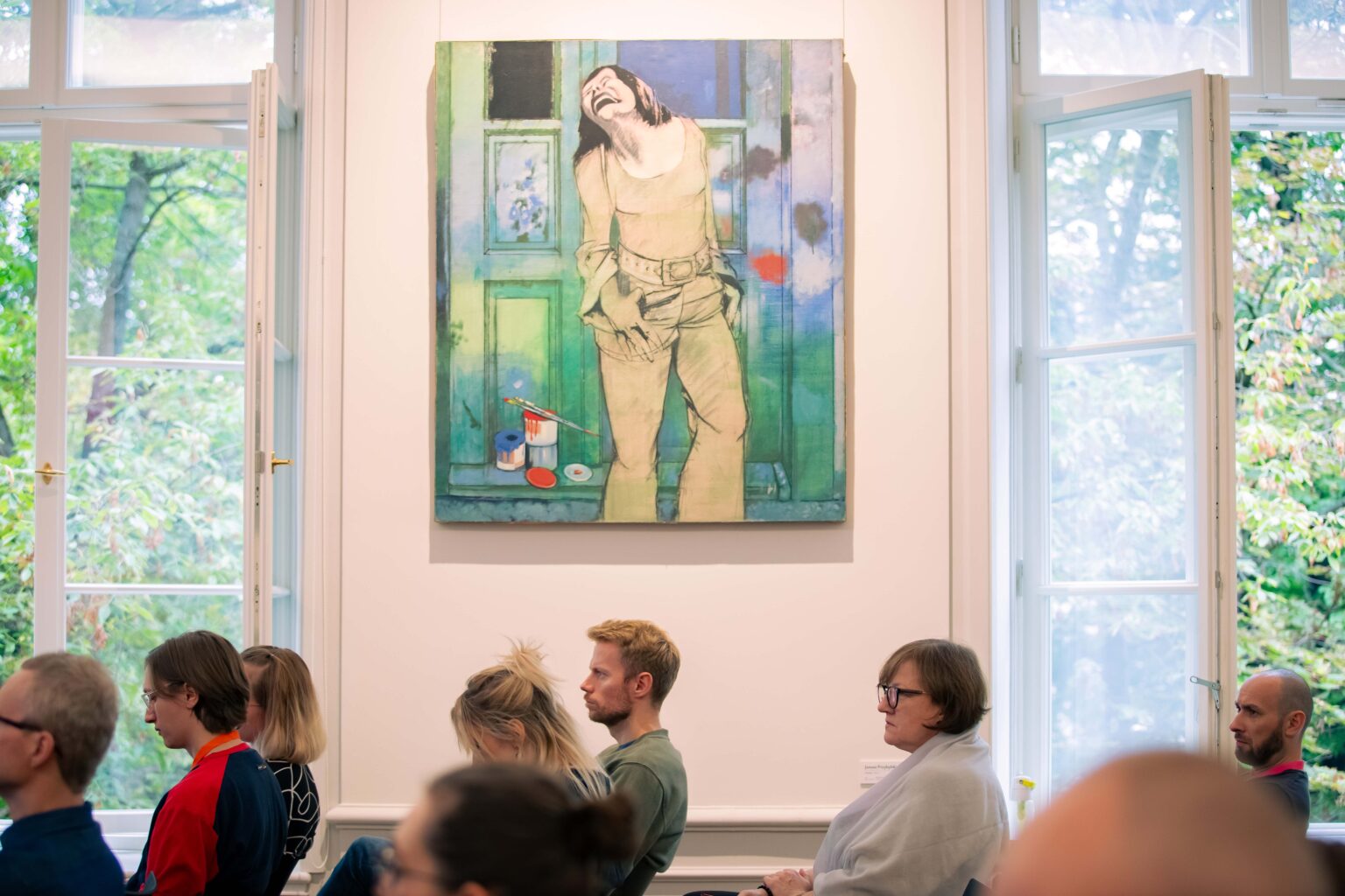 Grupa słuchaczy podczas konferencji