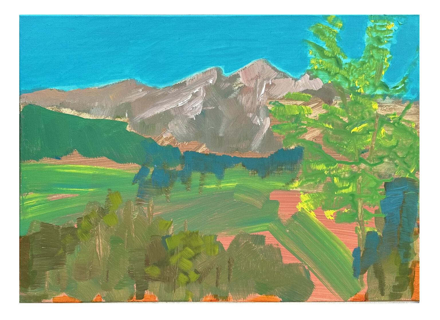 Abstrakcyjny krajobraz