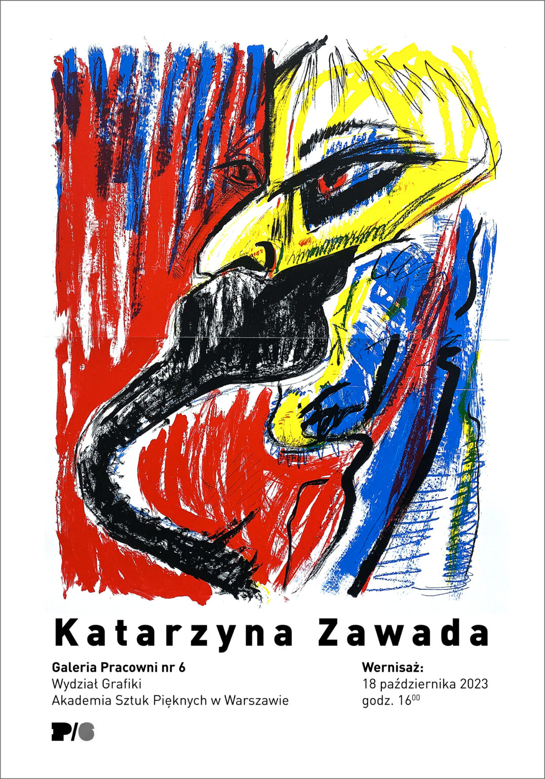 Abstrakcyjna, kolorowa grafika