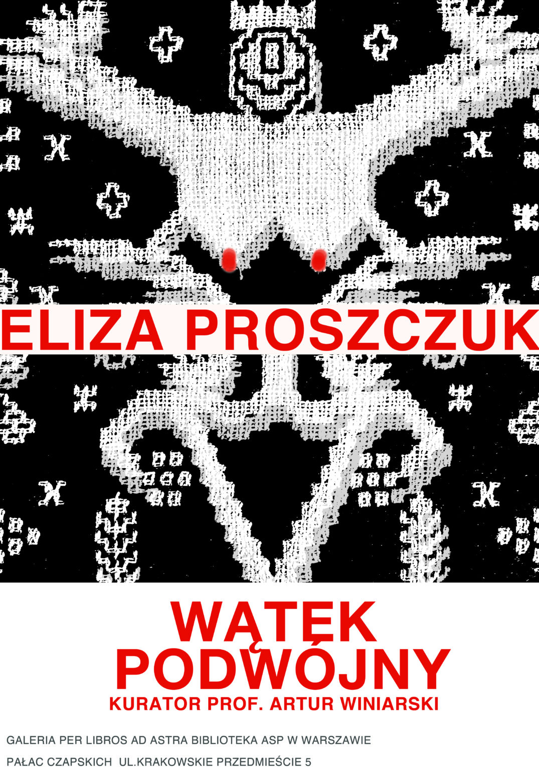 Plakat z grafiką