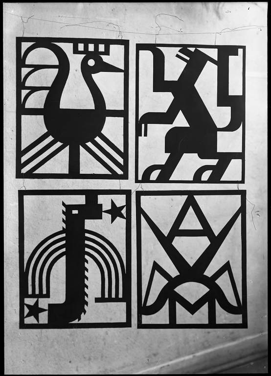 Czarno-białe zdjęcia grafik