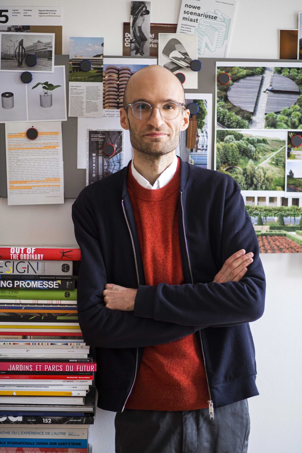 Portret mężczyzny w pracowni