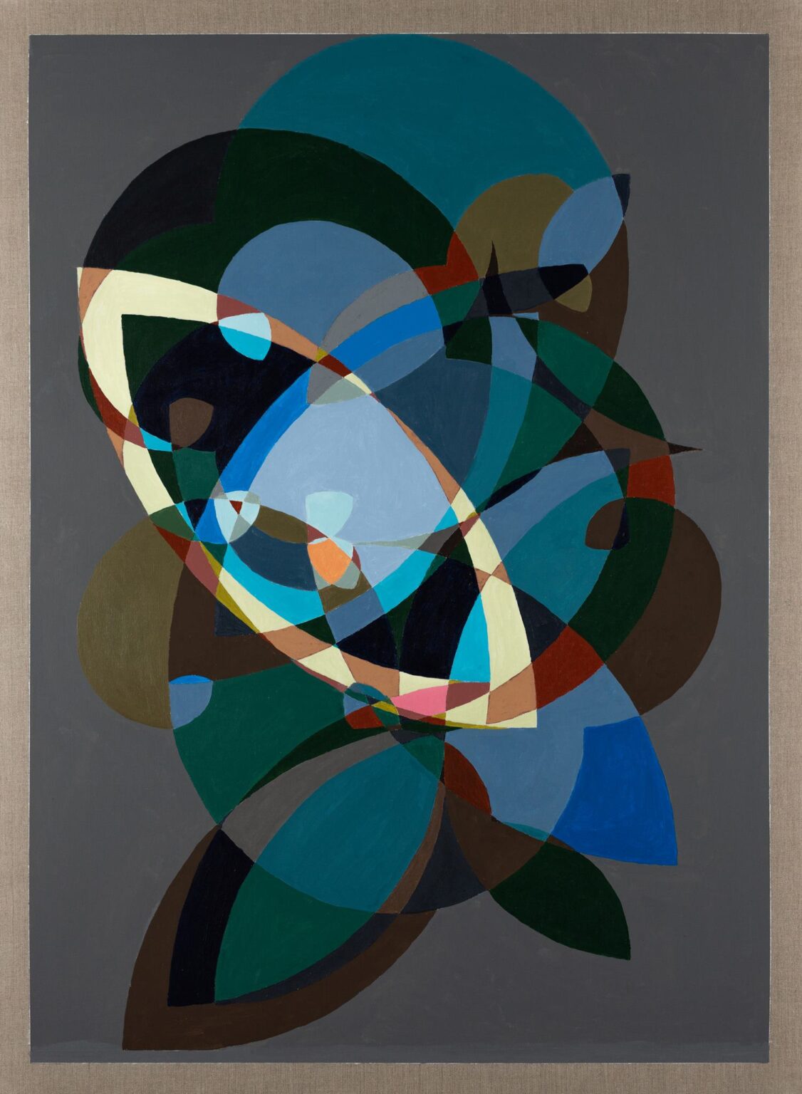 Wielobarwny obraz abstrakcyjny