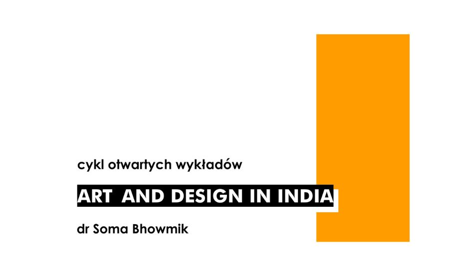 Biała grafika z czarnymi napisami i pionowym, prostokątnym, pomarańczowym elementem graficznym