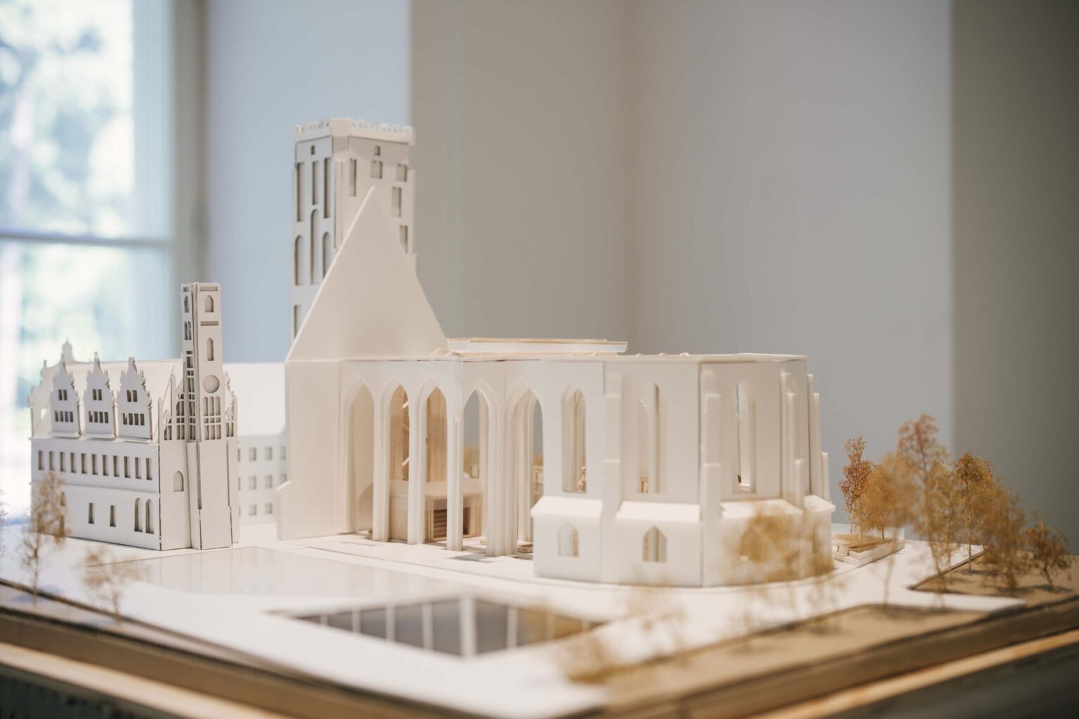 makieta sakralnego obiektu architektonicznego