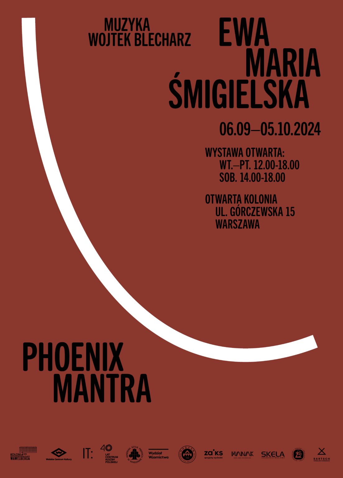 Brązowa infografika z podłużnym białym elementem graficznym