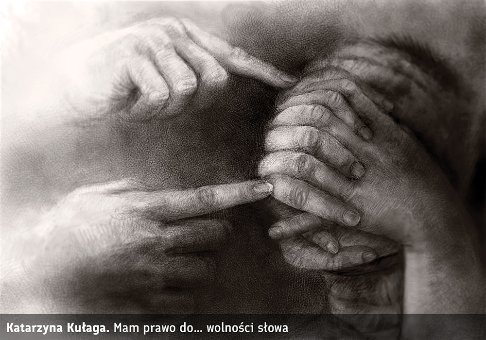 rysunek czarnobiały, dłonie