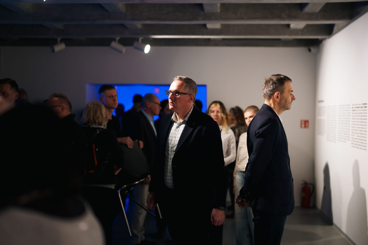 zwiedzając wystawę