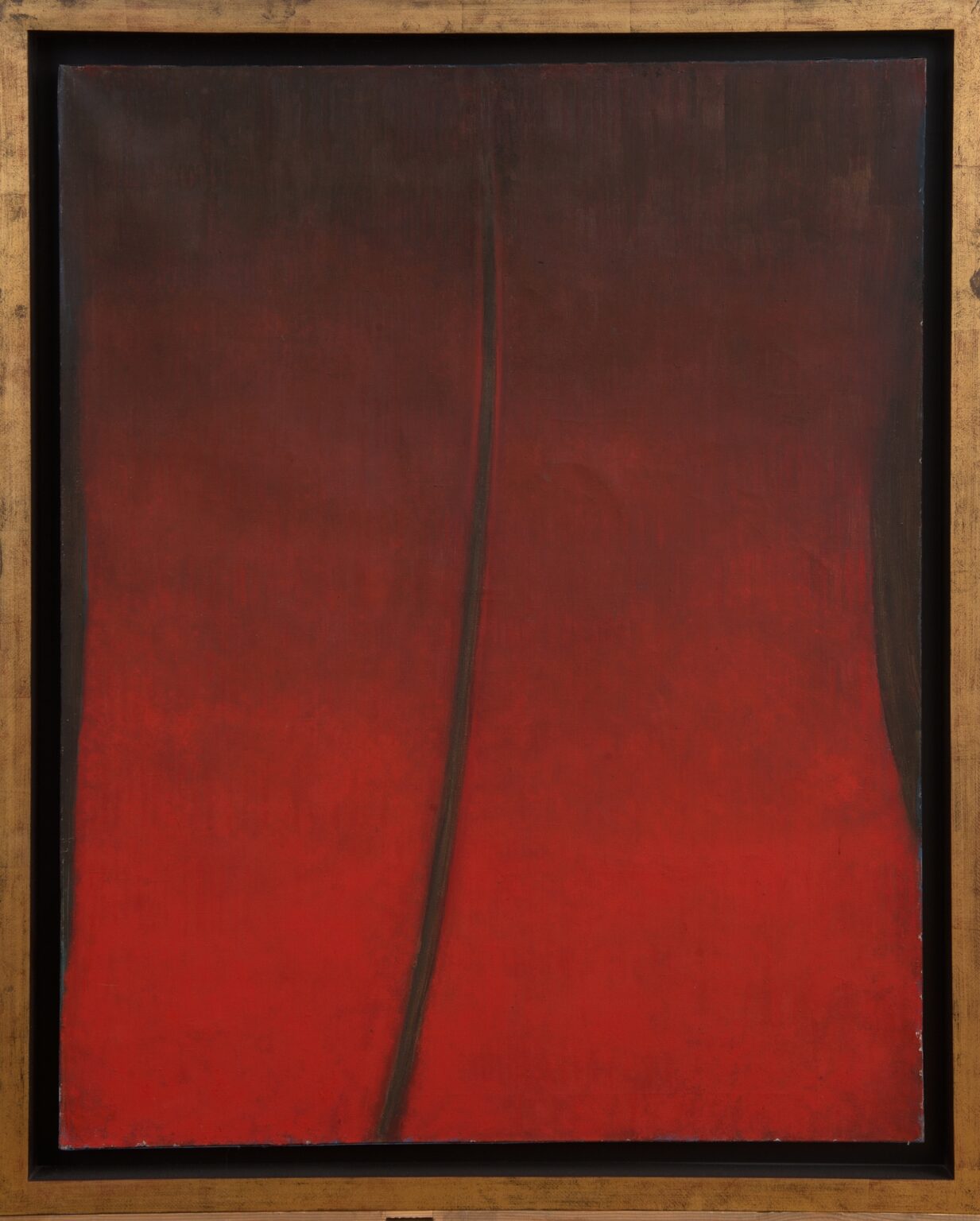 obraz abstrakcyjny w czerwonym kolorze