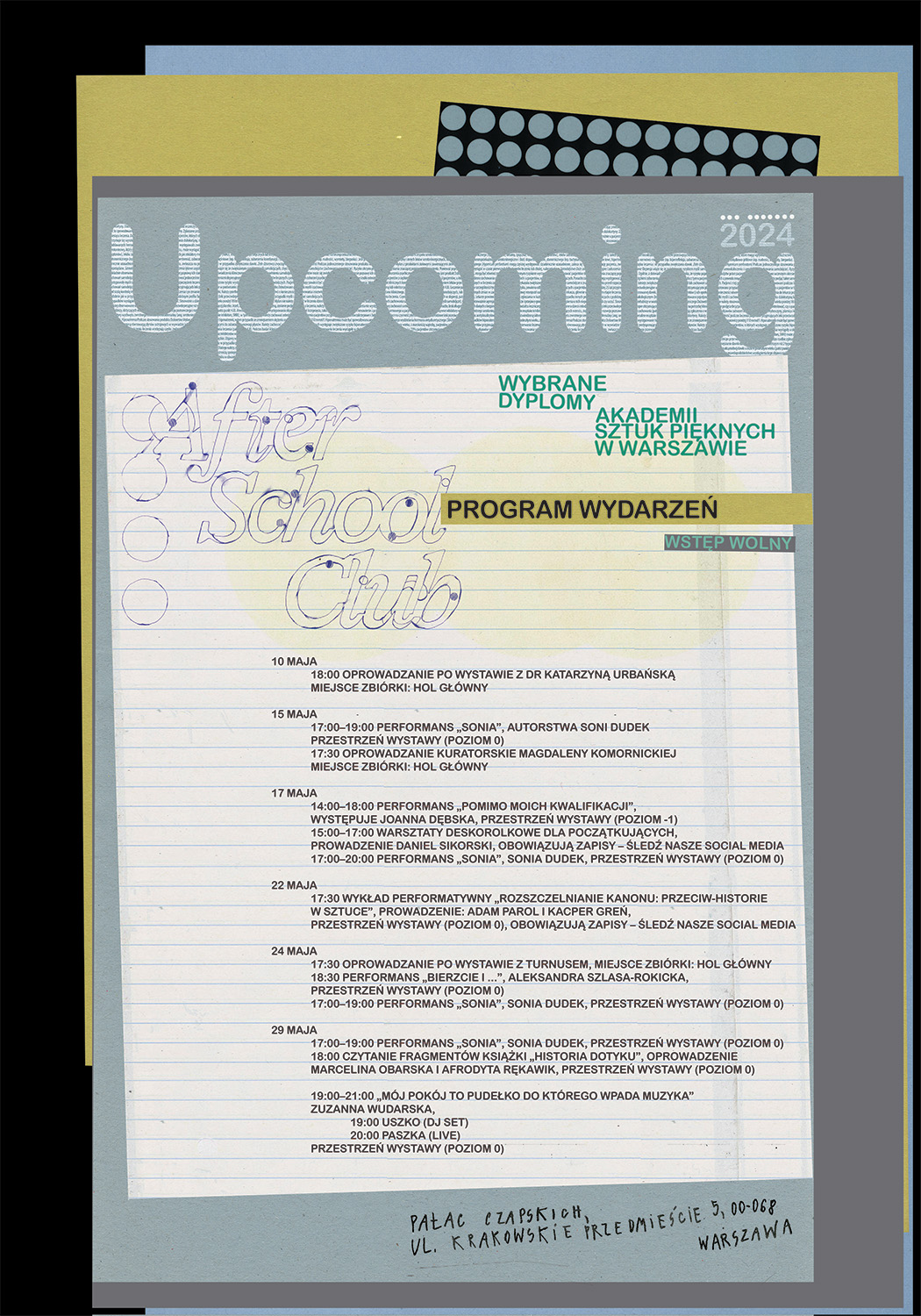 grafika nawiązująca do notatnika